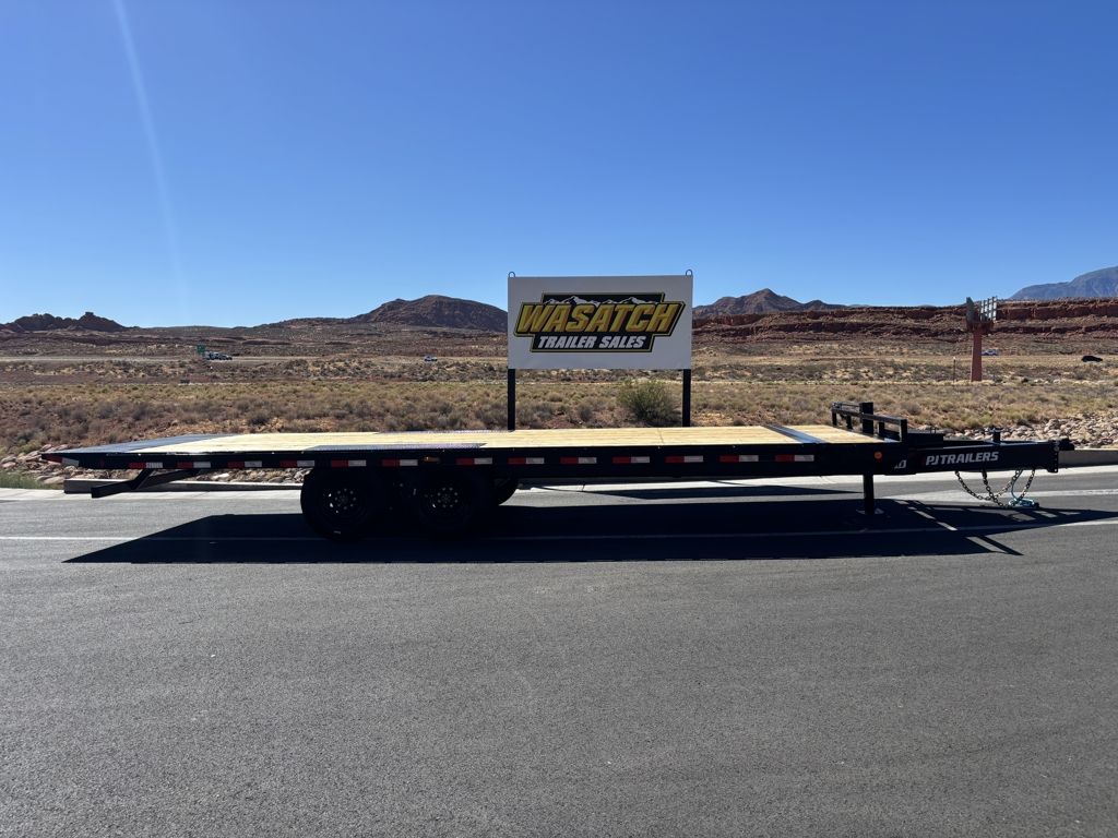 2027 PJ Trailers 24' T8 Deckover Tilt 14K Flatbed