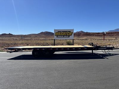 2027 PJ Trailers 24' T8 Deckover Tilt 14K Flatbed