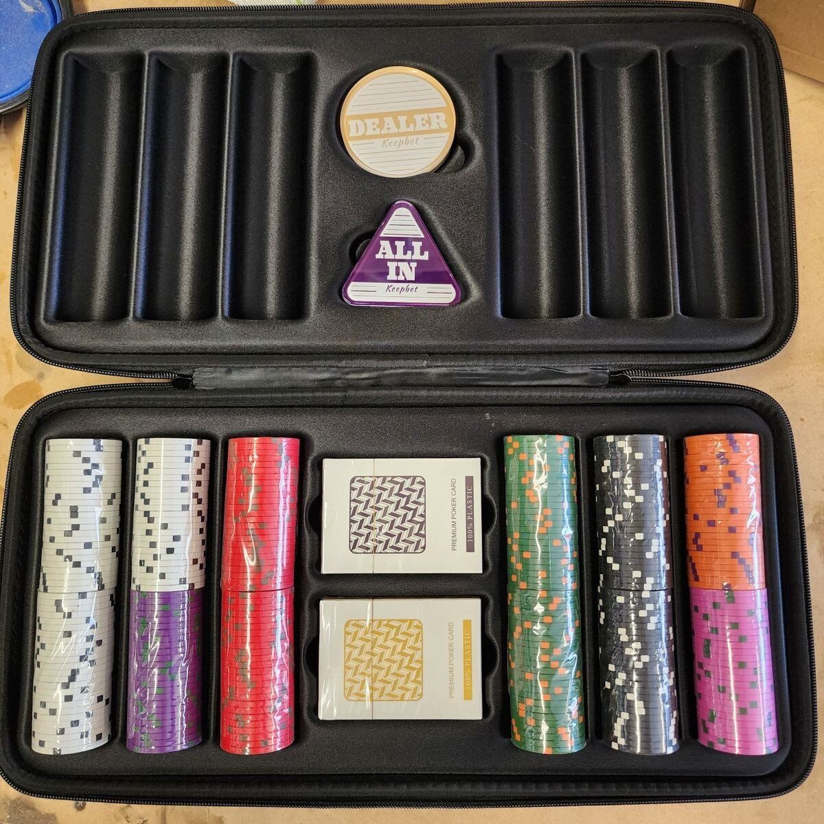 Heavy, High Quality Poker Chips, Brand New