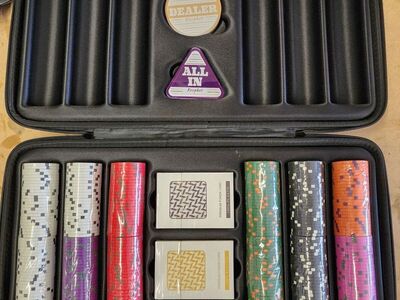 Heavy, High Quality Poker Chips, Brand New