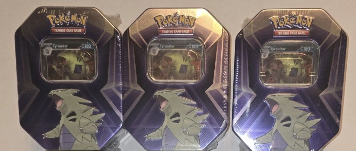 Pokemon Tins Tyranitar