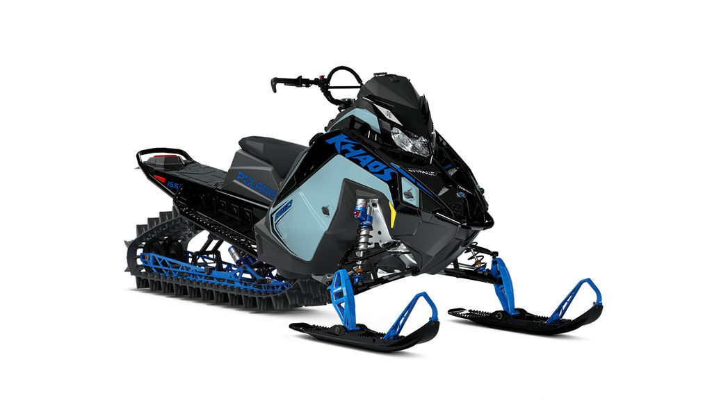 2026 Polaris® Patriot Boost RMK Khaos 165 Hemlock Blue / Black / Velocity Blue
