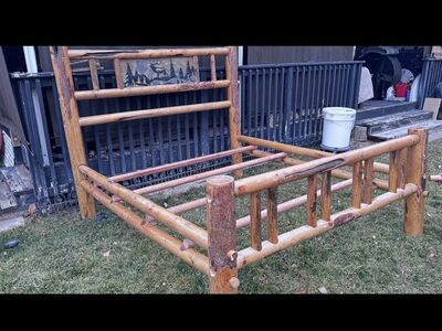 Great Condition Rustic Bed NO MATTRESS