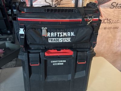 Craftsman TradeStack Mobile Storage System - Rolling Toolbox & Organizer Bag