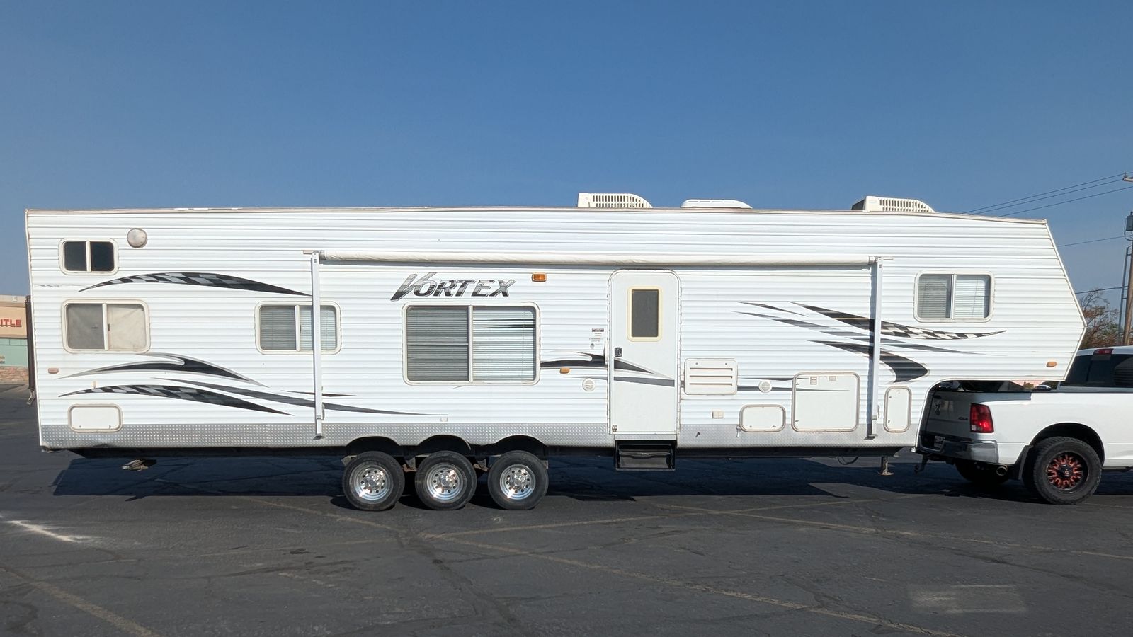 Vortex 40 Ft HUGE GARAGE Fits Pro R Mav R 4 Seater Sleeps 10