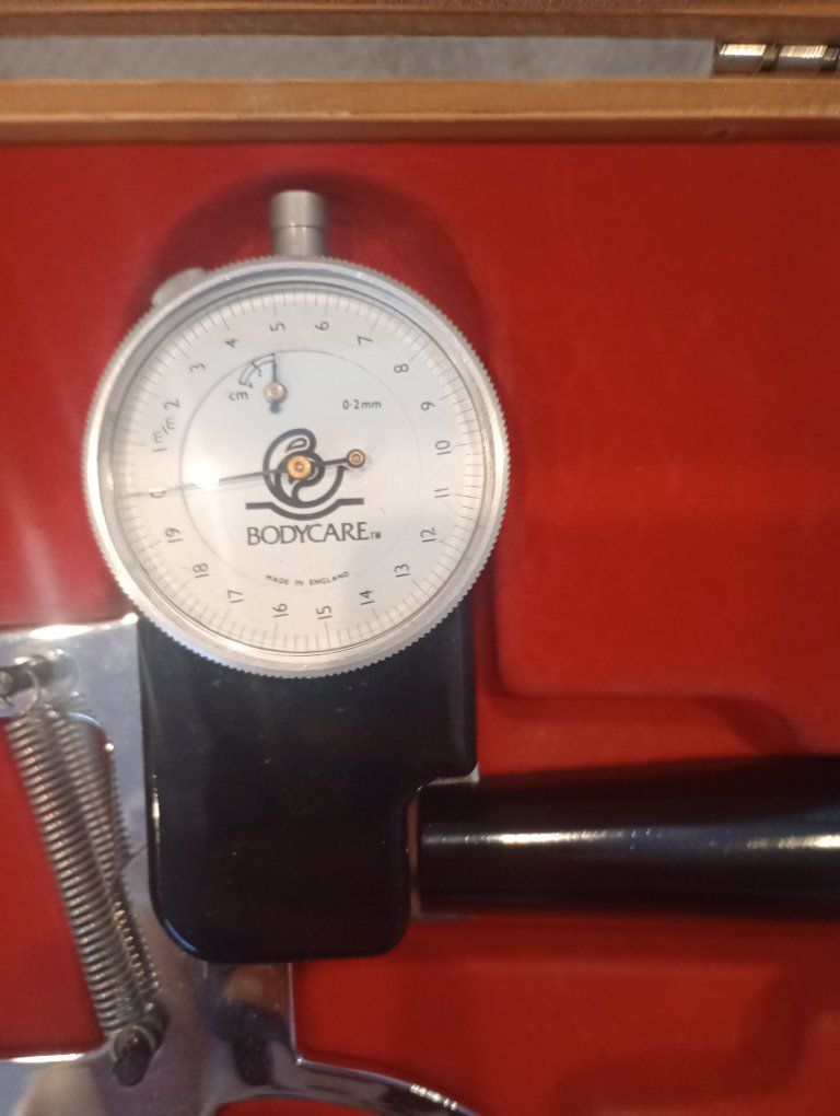 Bodycare Skinfold Caliper  in Wooden Case