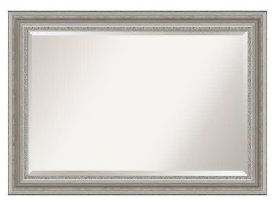 Champagne Silver Beveled Mirror