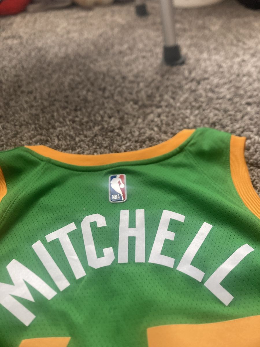 Donovan Mitchell Jazz Jersey(Green)