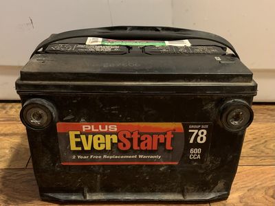 Automotive battery group 78 EverStart 78-3