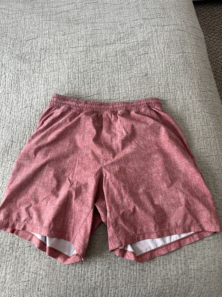 Lulu Lemon Athletic Shorts Elastic Waistband - Large