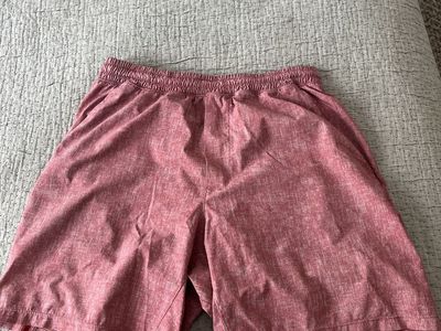 Lulu Lemon Athletic Shorts Elastic Waistband - Large