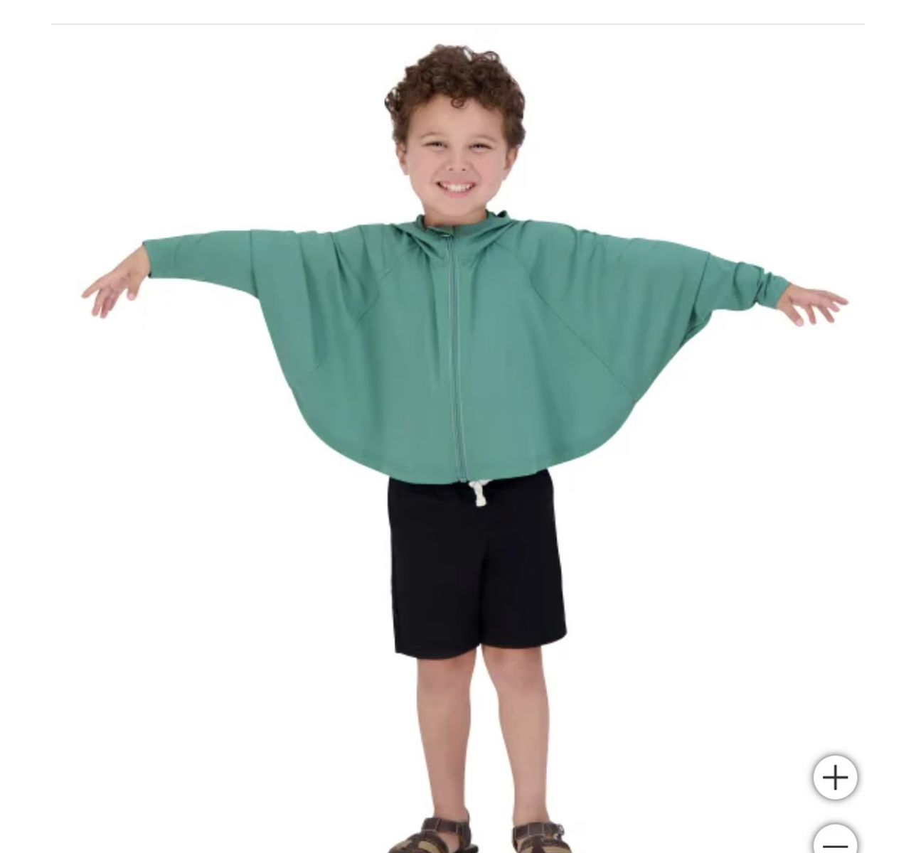 Kids 2T-4T Full Zipper SPF50 Sun Shield #103249