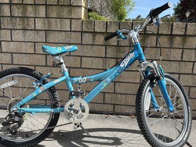 Awesome Trek 20” wheel girls Mtn bike w/front shock. $420 new. Shifts and brakes great. Like new