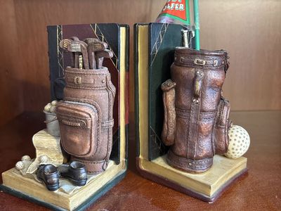 Golf Bookends