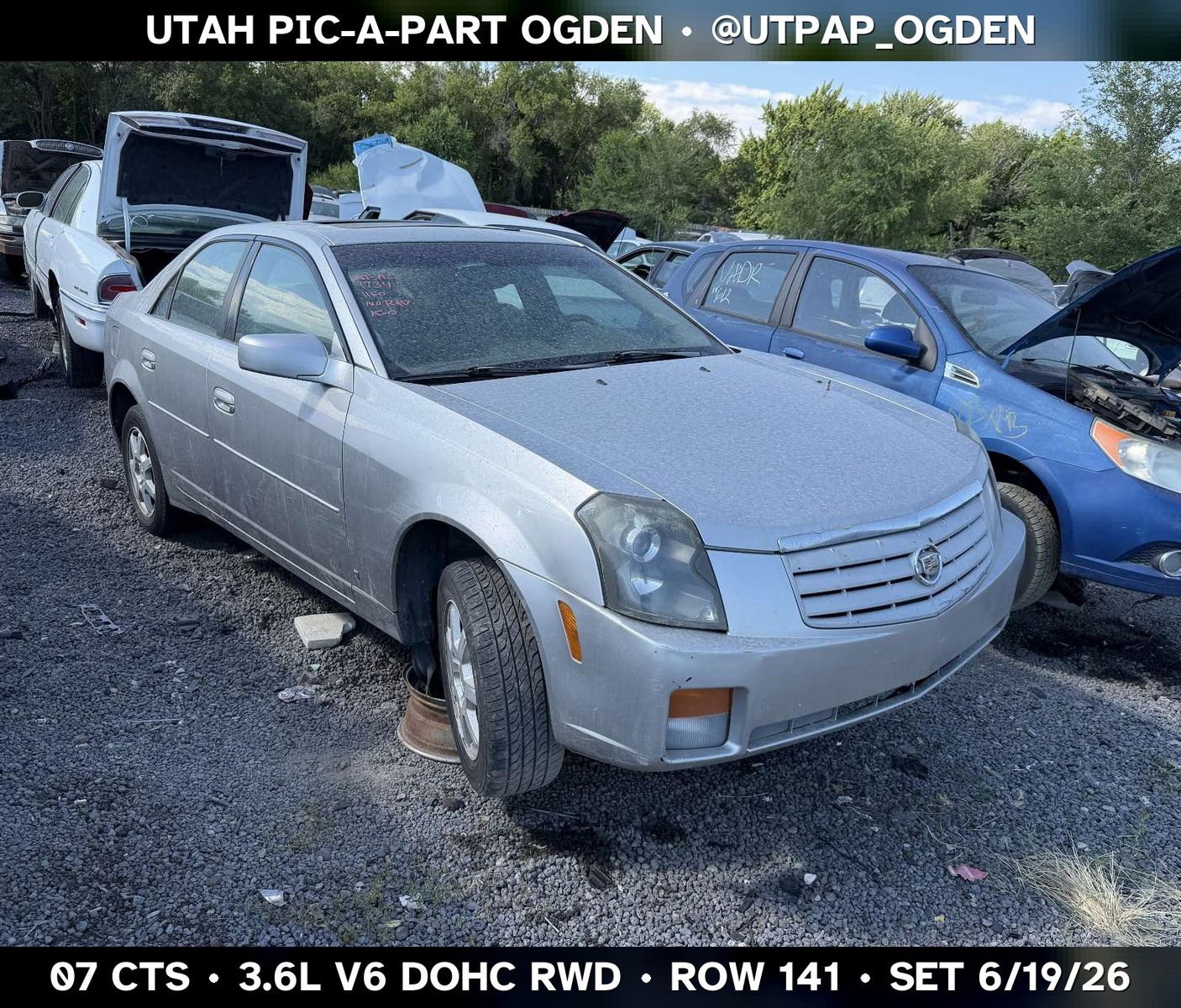 2007 Cadillac CTS Parts - UTPAP Ogden