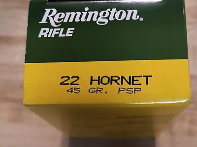 22 hornet ammo