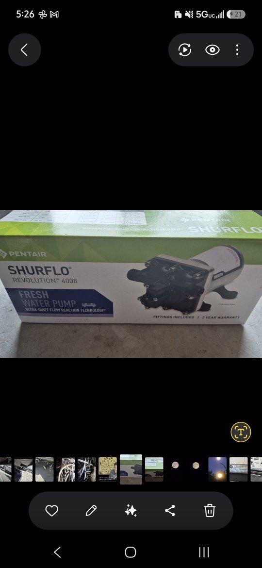 surflo water pump