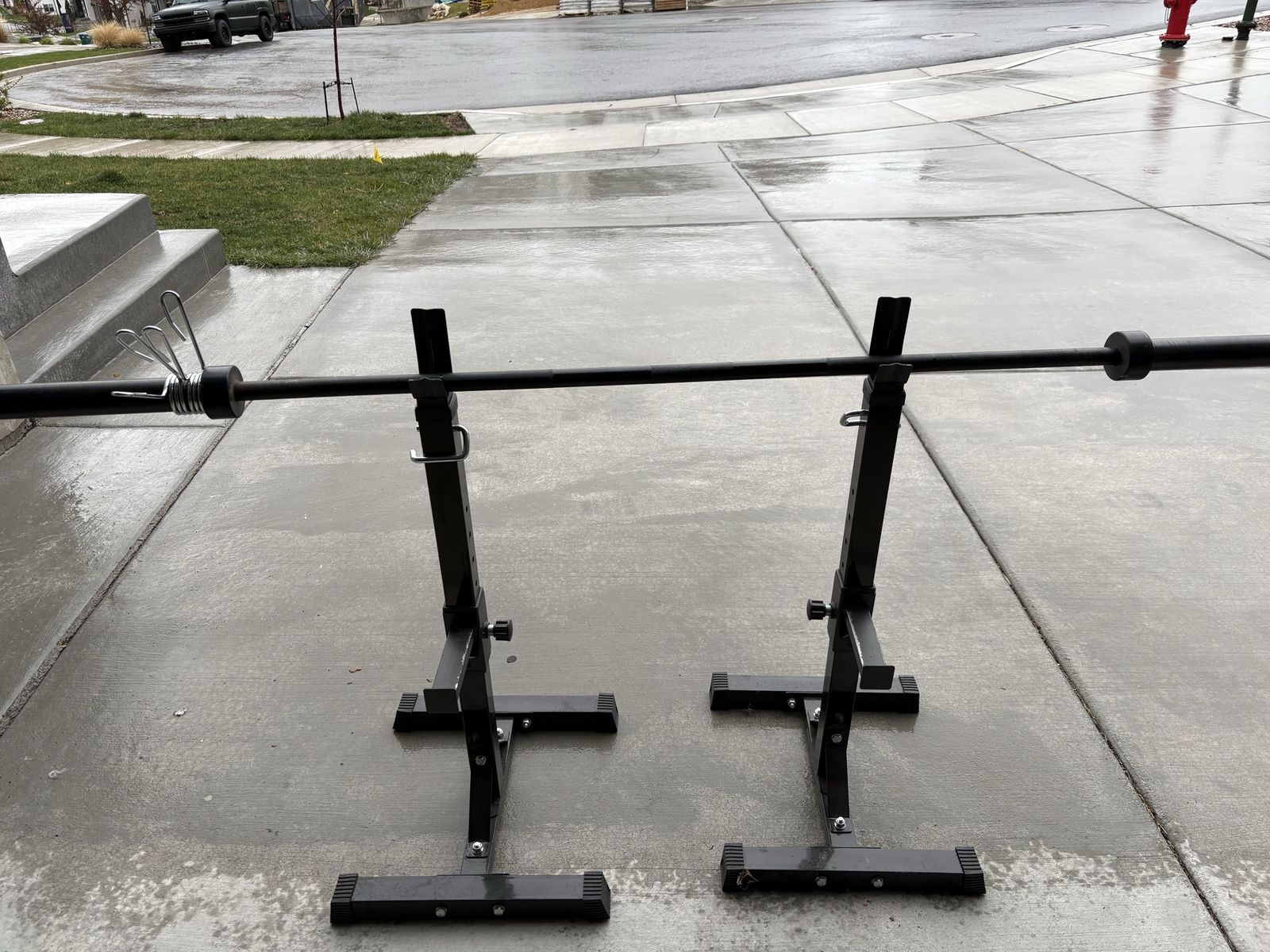 Barbell and Rack