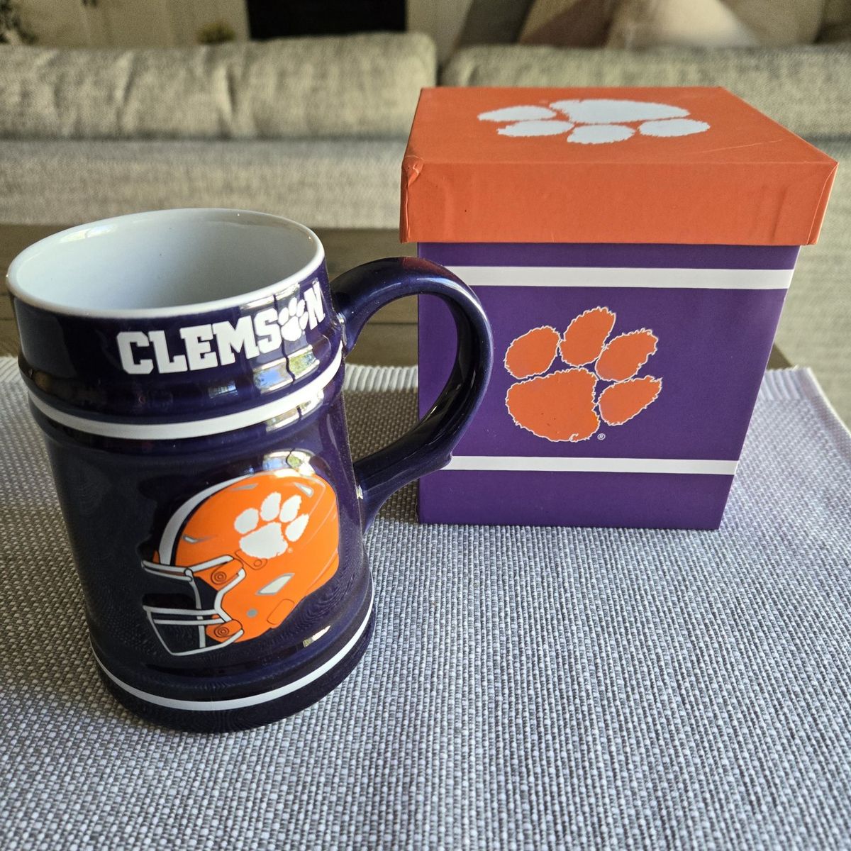 Clemson Tigers Ceramic Stein