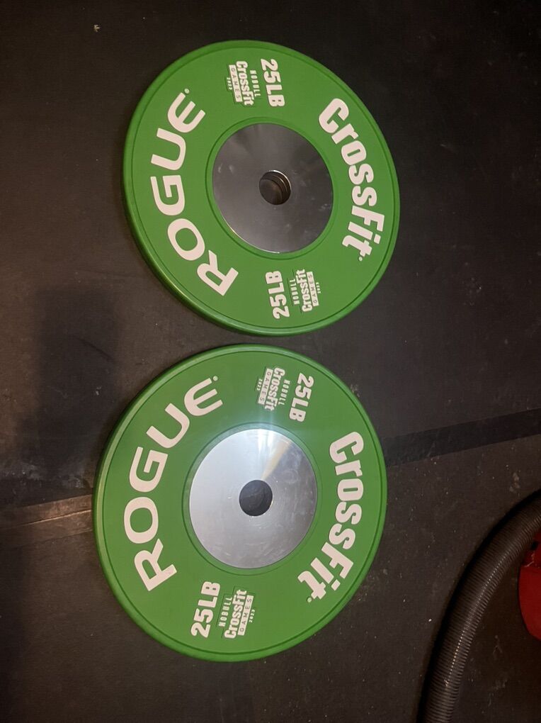 ROGUE FITNESS 25lb COMPETITION PLATES