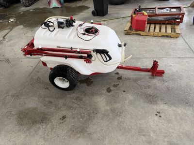 North Star 101 Gallon Tow Behind with 16 ft Boom Sprayer