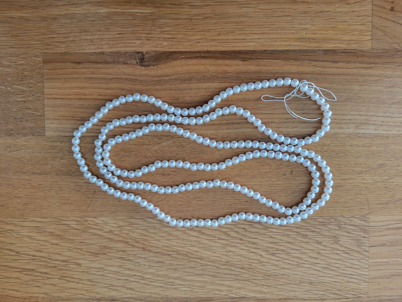 5 mm Faux Pearl Strand