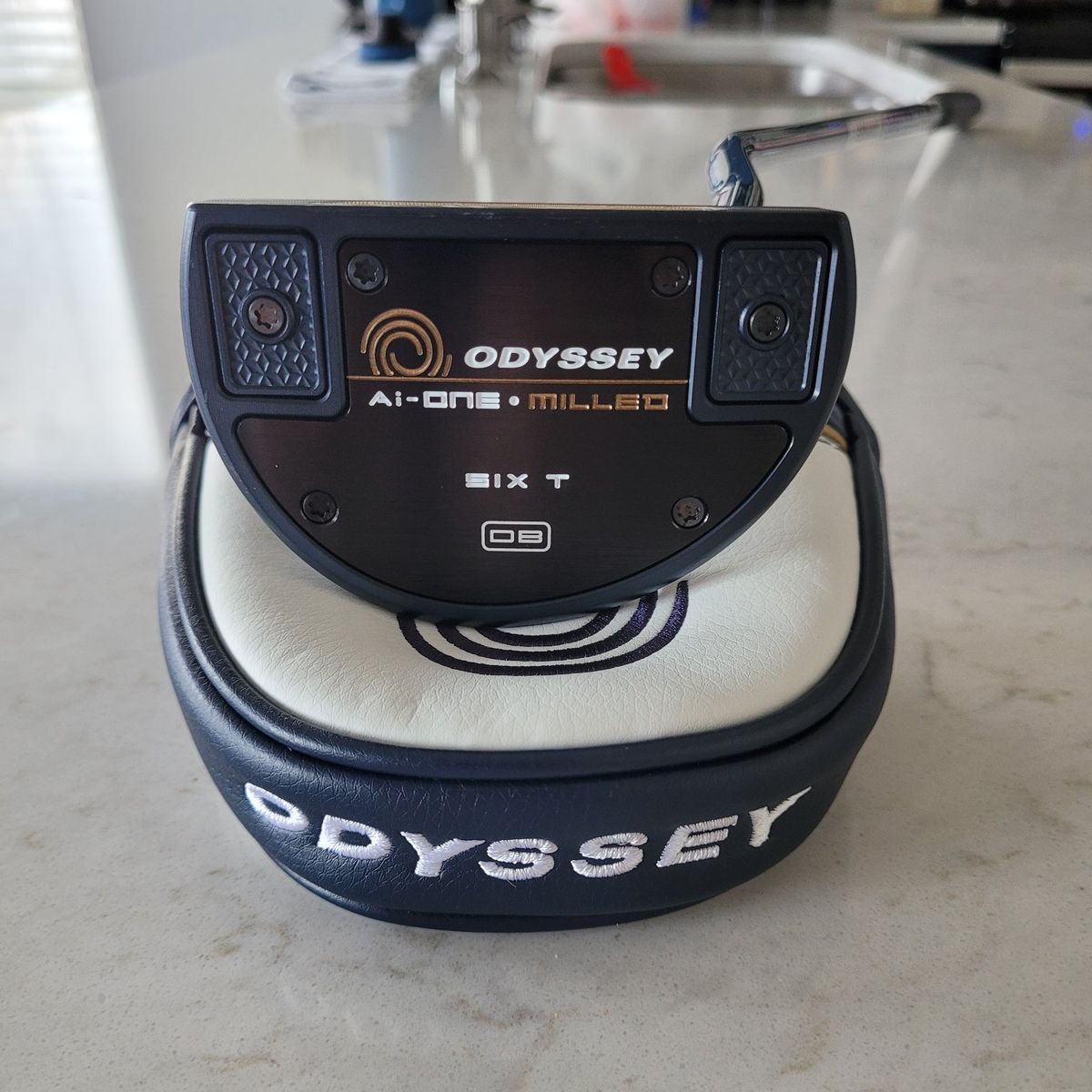 NEW-Odyssey Ai-One Milled Six T DB Putter 35in