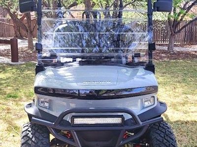 New Lifted 2026 Denago EV Rover XL6 LSV – Gray 6-Passenger