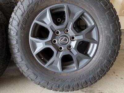 2024 Lexus GX550 Overtrail+ wheels & tires