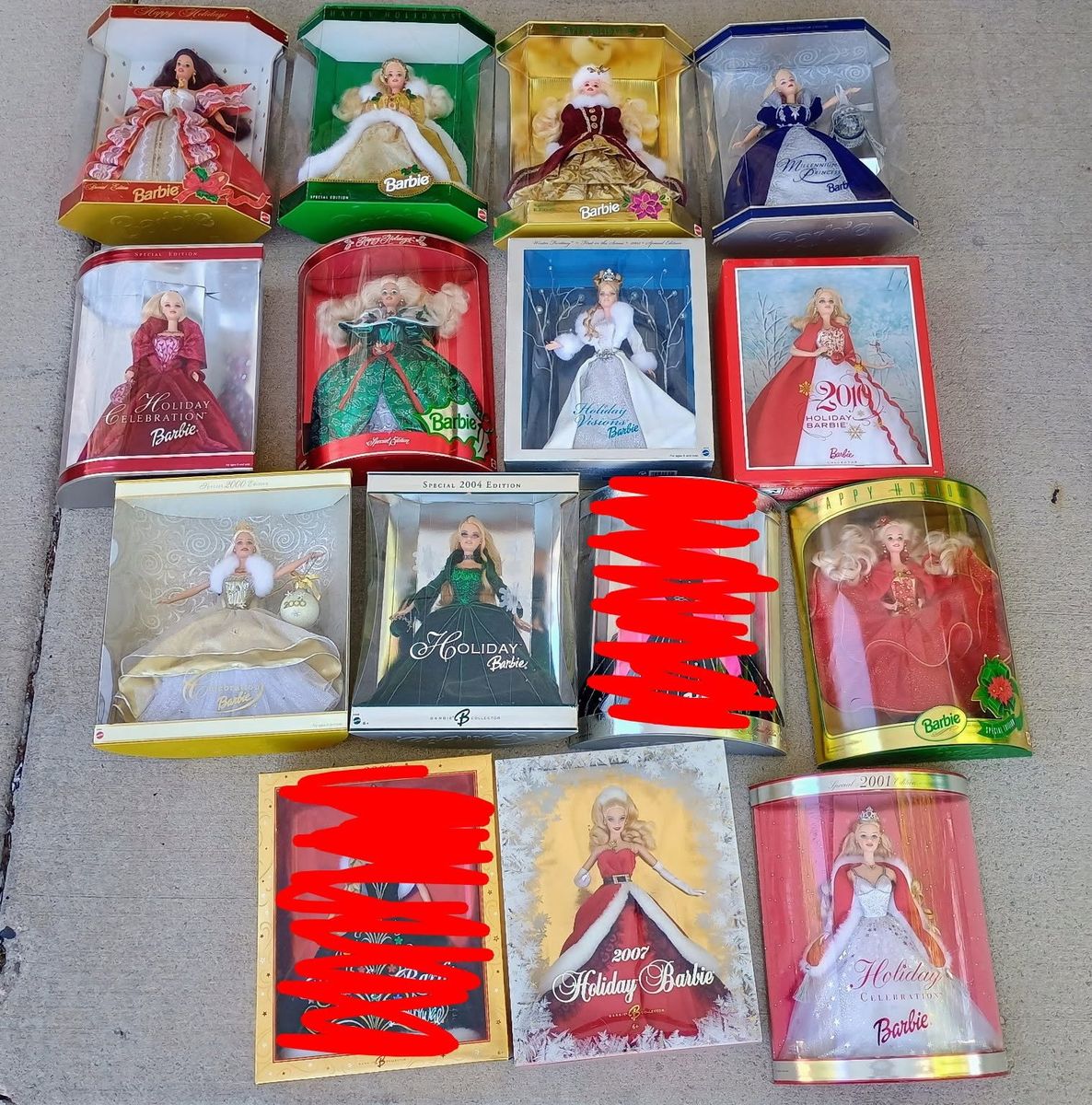 Holiday Barbie Collection - $25.00 Each