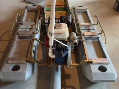 Keene 4” Honda Dredge W/ Compressor And 3 stage sluice box