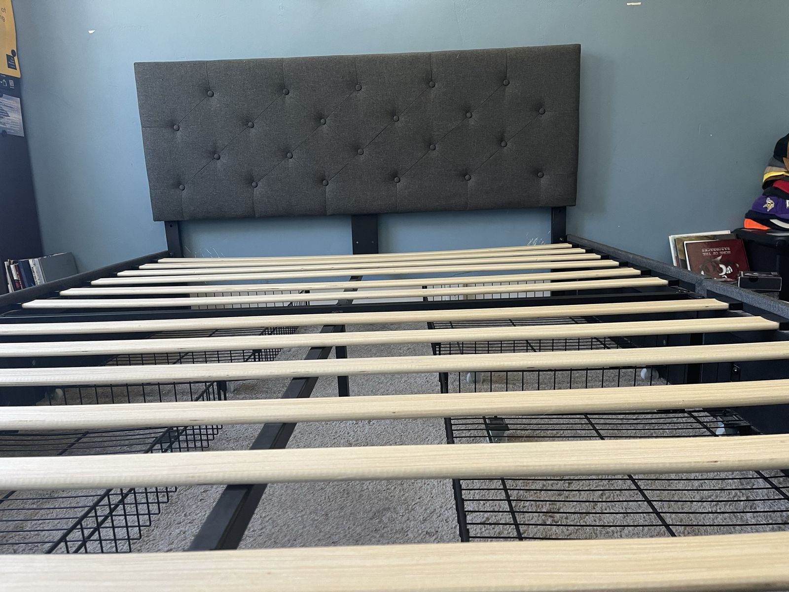 Queen bed frame