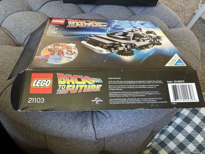 LEGO Ideas 21103 Back to the Future Delorean Time Machine with Doc & Marty Minifigs