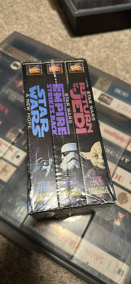 Star Wars VHS Trilogy Set
