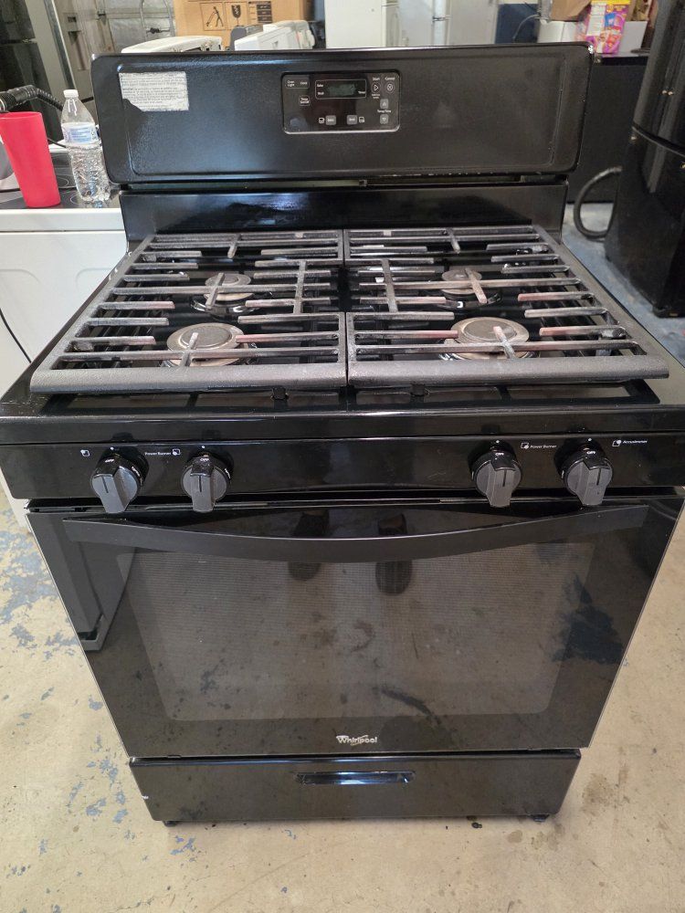 whirpool gas range