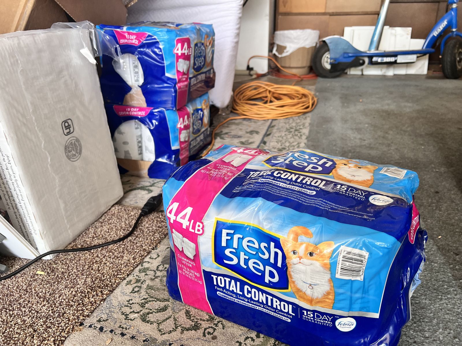 Fresh Step extreme clump kitty litter