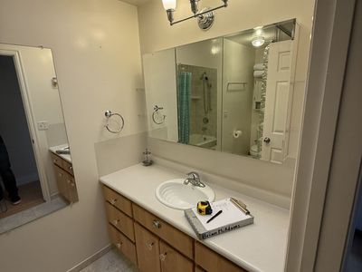 60” Bathroom Vanity with Sink & Countertop
