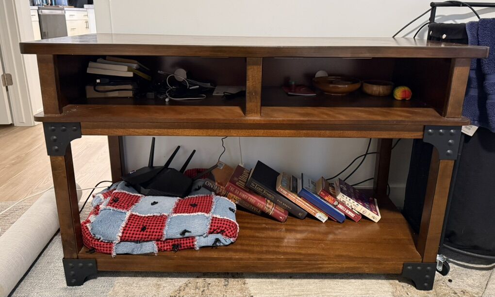 The Perfect Industrial-Chic Console Table!