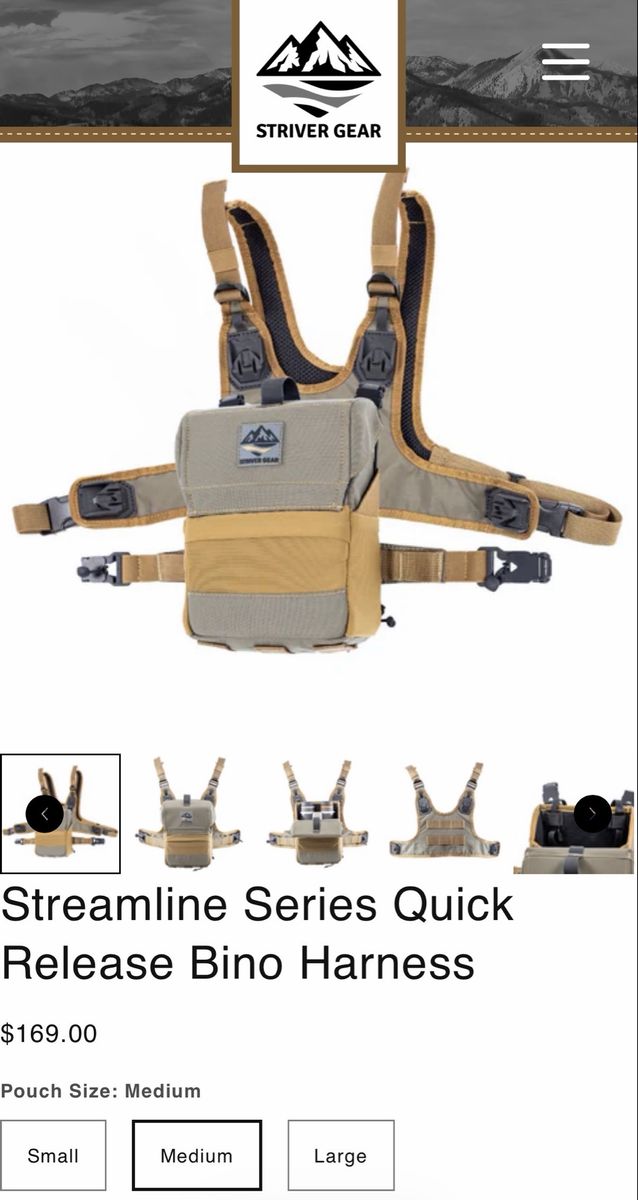 New Striver Bino Harness