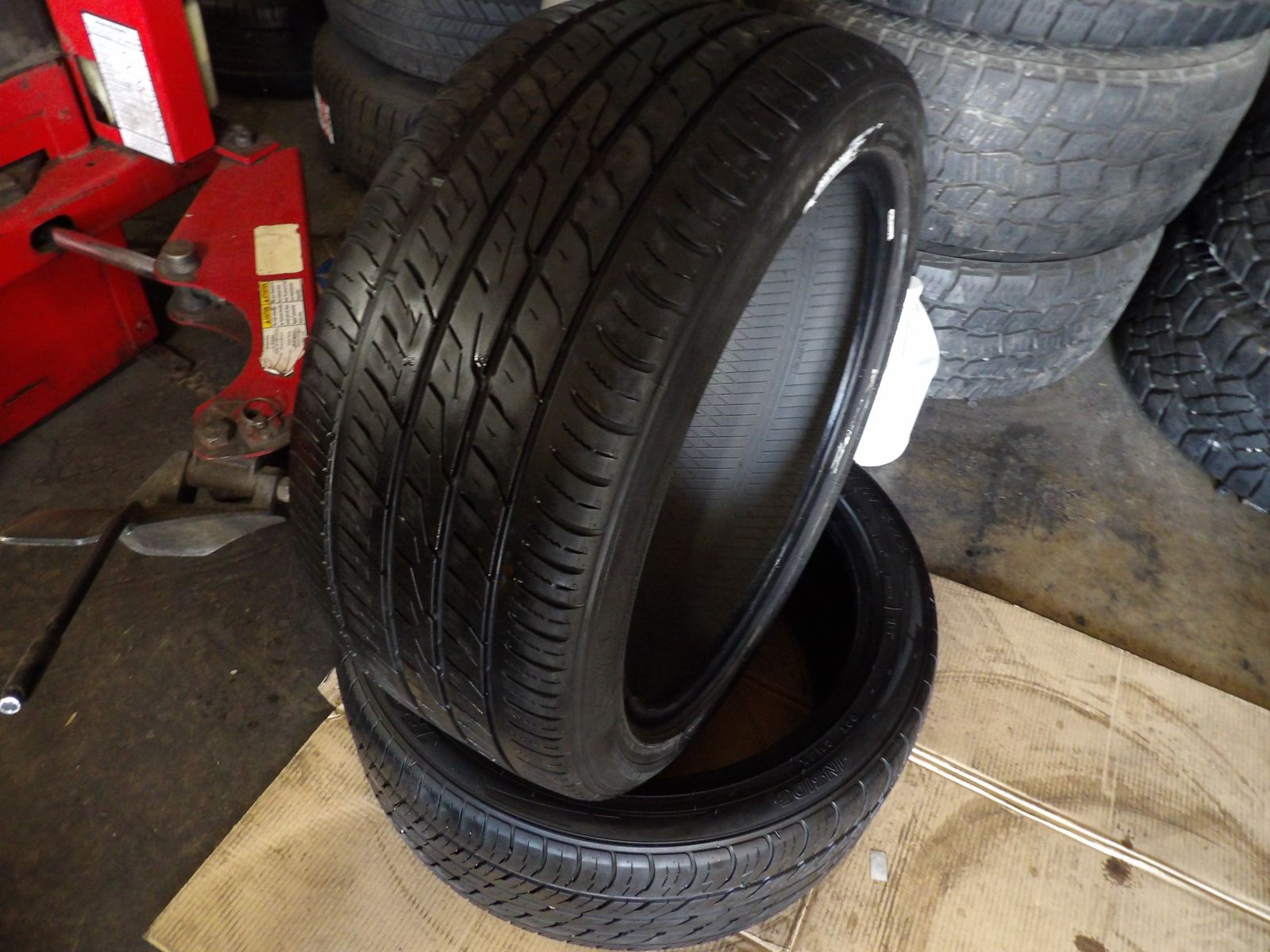 245/40R18 IRONMAN IMOVE GEN 3 A/S PAIR OF TWO USED TIRES