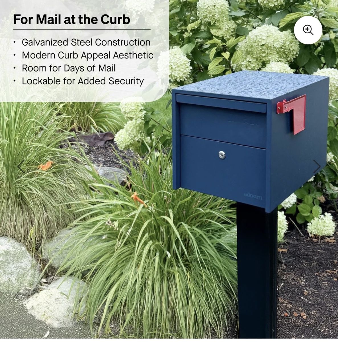 adorn mailbox new and post