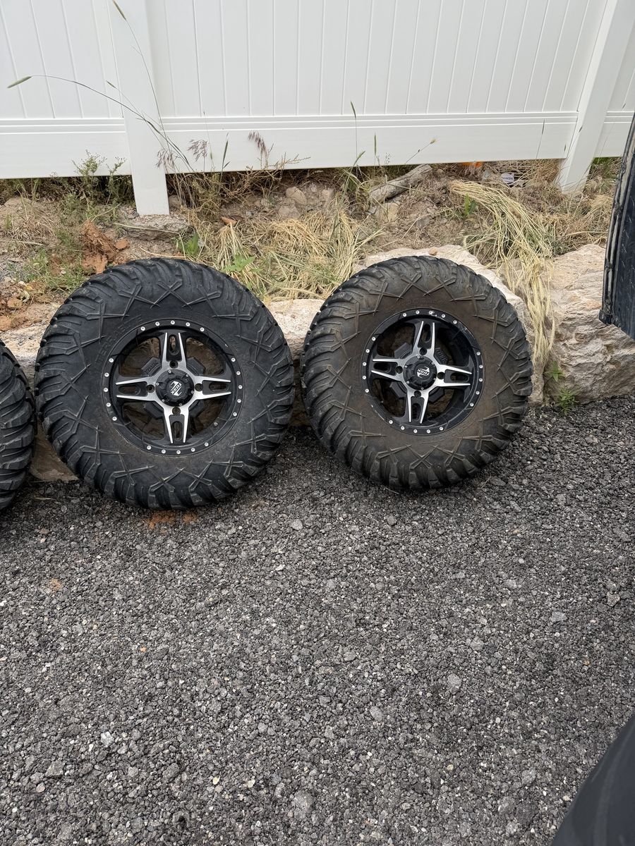 Tires and wheels can am x3