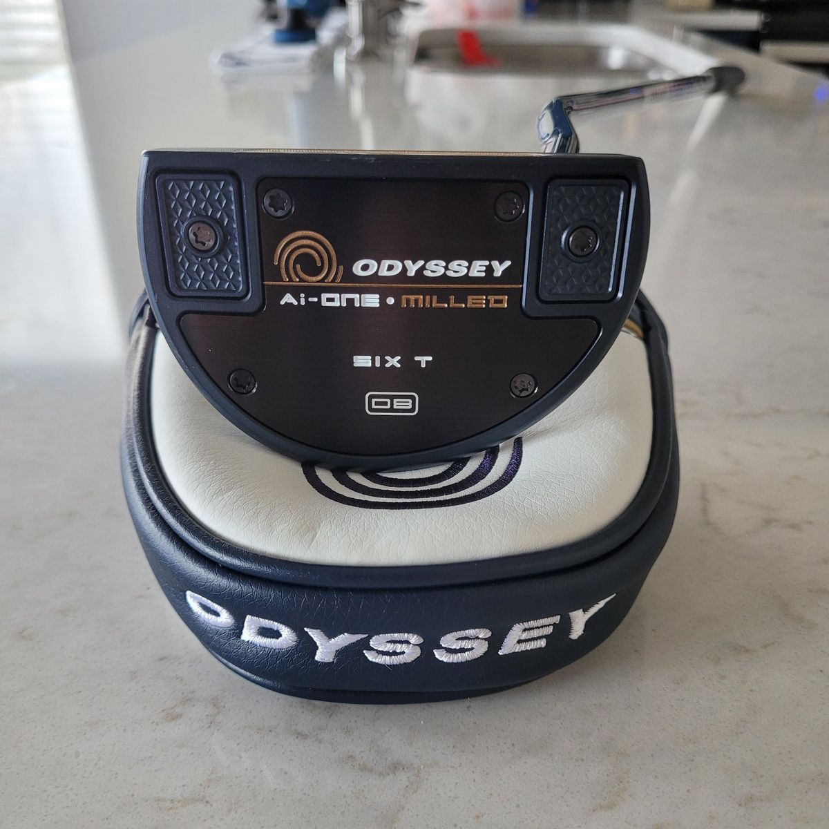 NEW-Odyssey Ai-One Milled Six T DB Putter 35in