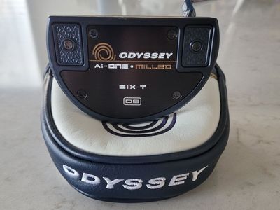 NEW-Odyssey Ai-One Milled Six T DB Putter 35in