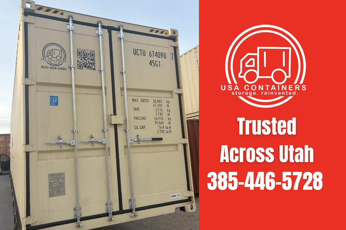40ft High Cube Container – Used & New – Layton Area Utah
