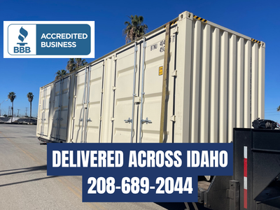 20' Used Shipping Container – Job Site Storage – Ready Today