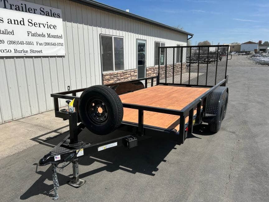 2026 Big Bubba's Trailers 83'x14' 5' Tandem Utility Trailer 7K - Pkg 3