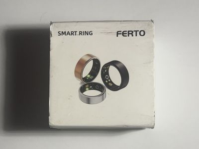 Ferto Smart Ring - Health Tracking Smart Ring, Stainless Steel, IP68 Waterproof
