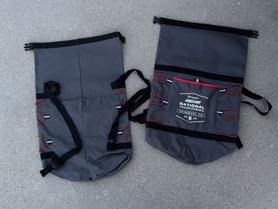 16 Gray Dry Bags - National Championships 2020 Showmass, CO Water-Resistant Roll-Top Bag
