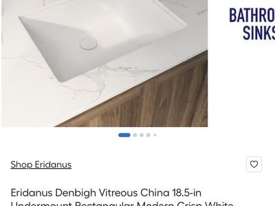 Bathroom sink